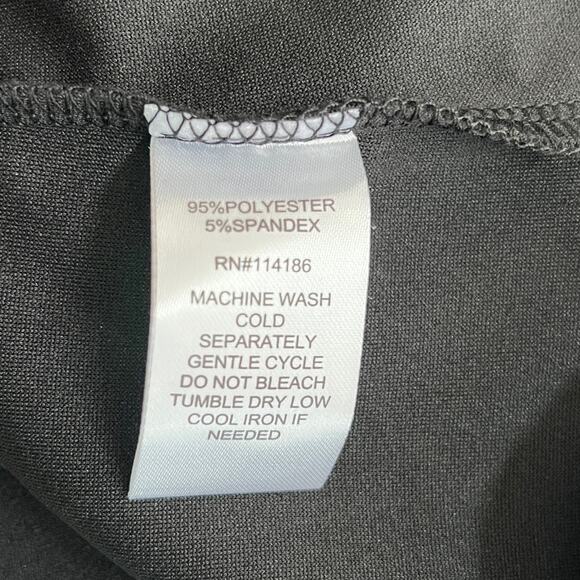 New LOVE SCARLETT Black Belted Longline Sleeveless Blazer Vest Waist Tie SIZE S - Picture 6 of 7